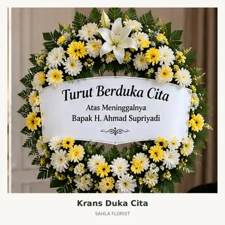 Krans Bunga Duka Kraton